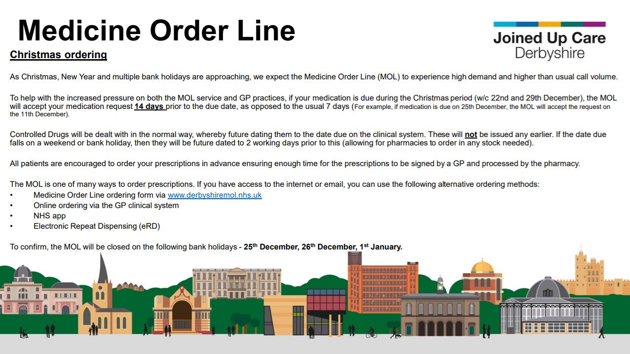 MOL Christmas Ordering