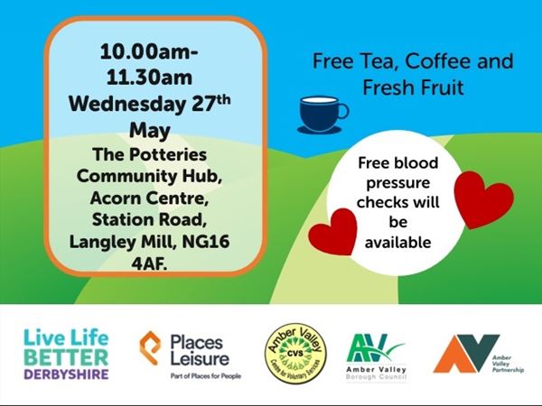 Health and Wellbeing Event Poster